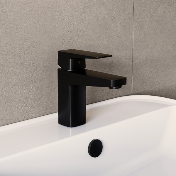 Смеситель для раковины Vitra Root Square матовый черный (A4273136EXP) Смеситель для раковины Vitra Root Square матовый черный (A4273136EXP)