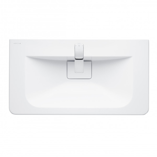 Раковина встраиваемая Aquaton Шерилл 85x46x15 белый (1.A714.4.3KS.H01.0)