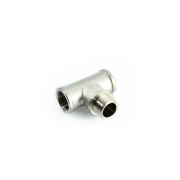 Тройник 3/4" ВНВ General Fittings (никель) 270015N050505A Тройник 3/4" ВНВ General Fittings (никель) 270015N050505A