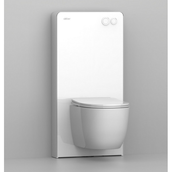 Инсталляция Abber для подвесного унитаза, белый (AC0107MW)