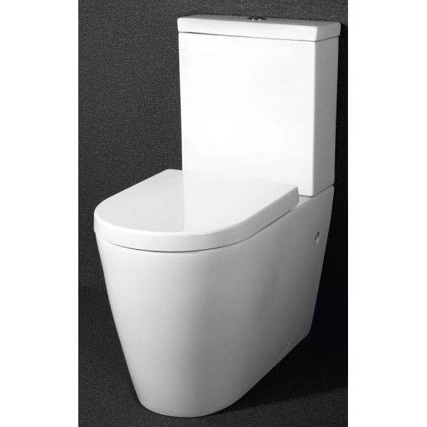 Унитаз напольный BelBagno Marino P-trap 360х660х420 без бачка и сиденья (BB105CP)