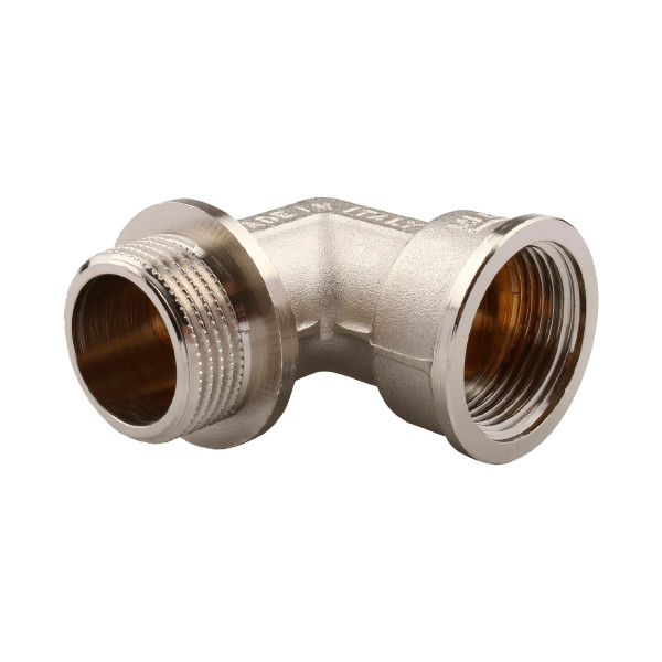 Угольник 1/2" ВН с упором Tiemme (никель) (1500141 / 1563N000404) Угольник 1/2" ВН с упором Tiemme (никель) (1500141 / 1563N000404)