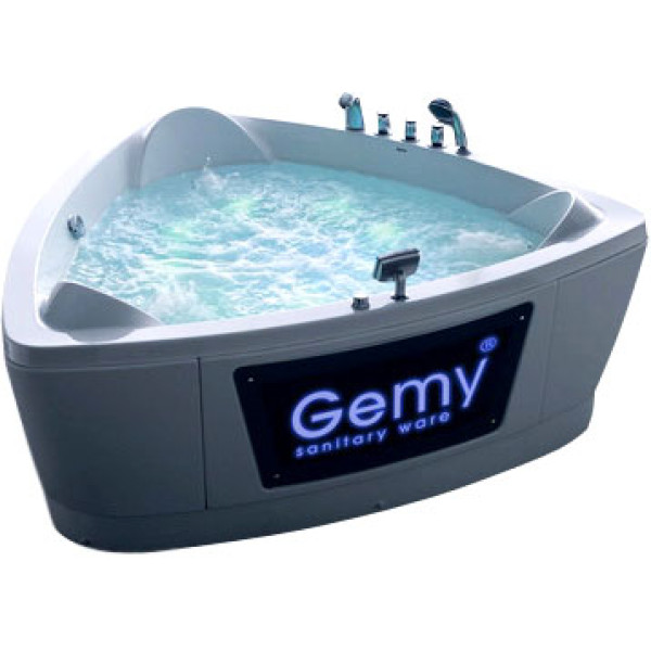 Ванна гидромассажная и аэромассажная Gemy 2020x1930x870 (G9068 K) Ванна гидромассажная и аэромассажная Gemy 2020x1930x870 (G9068 K)