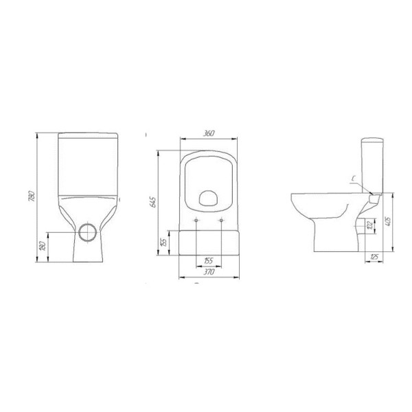 Унитаз-компакт Cersanit Colour Clean On 011 3/5 DPL EO (S-KO-COL011-3/5-COn-DL-w) Унитаз-компакт Cersanit Colour Clean On 011 3/5 DPL EO (S-KO-COL011-3/5-COn-DL-w)