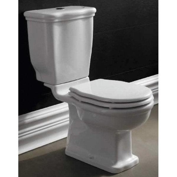 Унитаз напольный BelBagno Boheme P-trap 370х715х405 без бачка и сиденья (BB115CPR)