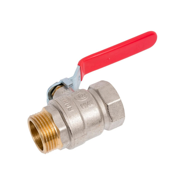 Кран 1" ВН шаровый Rommer (ГОСТ, красная ручка) RBV-0002-2210325 Кран 1" ВН шаровый Rommer (ГОСТ, красная ручка) RBV-0002-2210325