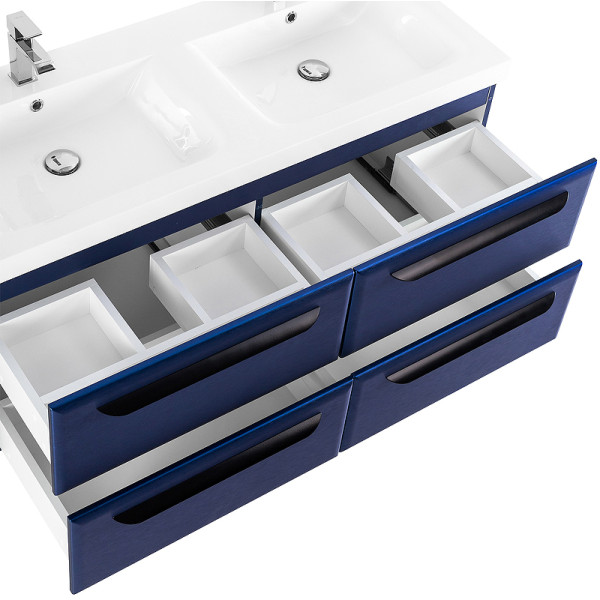 Тумба подвесная Cezares Eco 120x50 Sapfiro (ECO-120-4C-SO-2-SPF-P) Тумба подвесная Cezares Eco 120x50 Sapfiro (ECO-120-4C-SO-2-SPF-P)