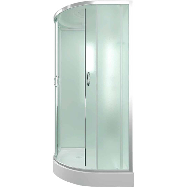 Душевая кабина Erlit 100х100 стекло матовое (ER3510P-C3)