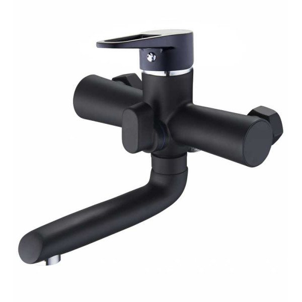 Смеситель для ванны и душа G.lauf черный матовый (NUD3-A045YB)