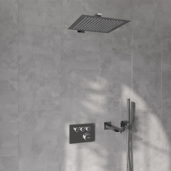 Смеситель для ванны и душа встраиваемый Thermo WasserKRAFT хром (A5858.090.118.271.010.137.091 Thermo ) Смеситель для ванны и душа встраиваемый Thermo WasserKRAFT хром (A5858.090.118.271.010.137.091 Thermo )