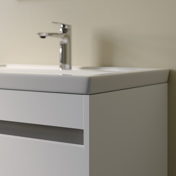 Тумба подвесная Iddis Zodiac X 70 см белый подходит умыв. 4077000i28 (ZDX70W0i95)