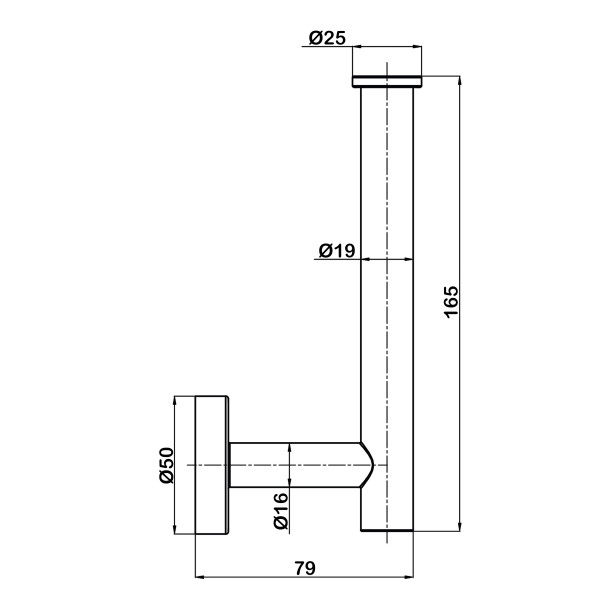 Держатель для запасного рулона туалетной бумаги Swedbe Attribut черный (9806B)