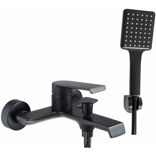 Смеситель для ванны и душа REA Hass Black mat (REA-B9967) Смеситель для ванны и душа REA Hass Black mat (REA-B9967)