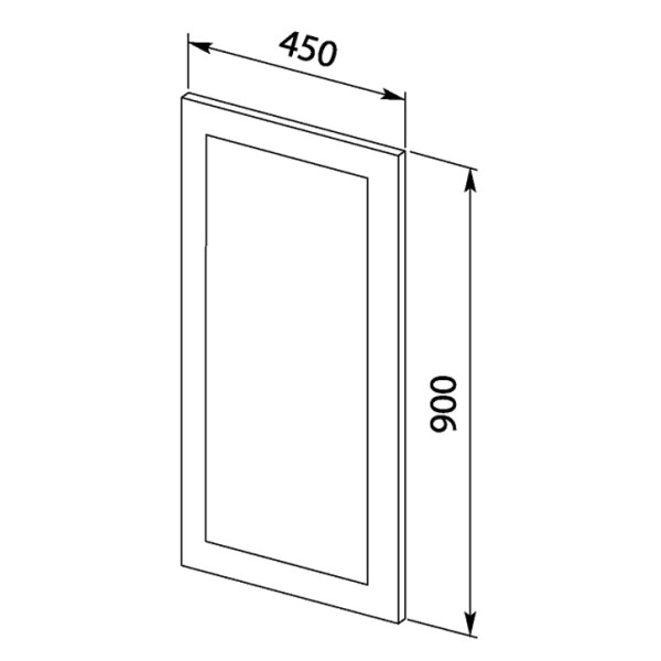 Зеркало Aquanet Нота 40 лайт (159094)