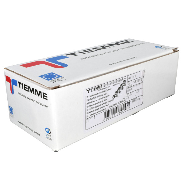 Коллектор 4 отв. регулируемый 1"*1/2(16) Maxima Corner (никель) Коллектор 4 отв. регулируемый 1"*1/2(16) Maxima Corner (никель)