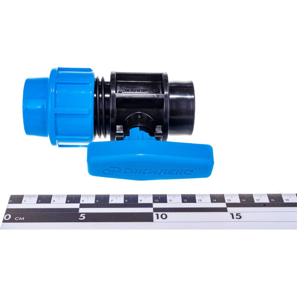 Кран шаровый 32*1"В Джилекс (для п/э трубы, PP) (9370)