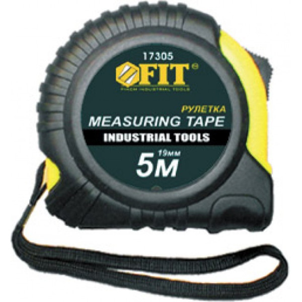 Рулетка FIT 5 м (19 мм) Хард (17205) Рулетка FIT 5 м (19 мм) Хард (17205)