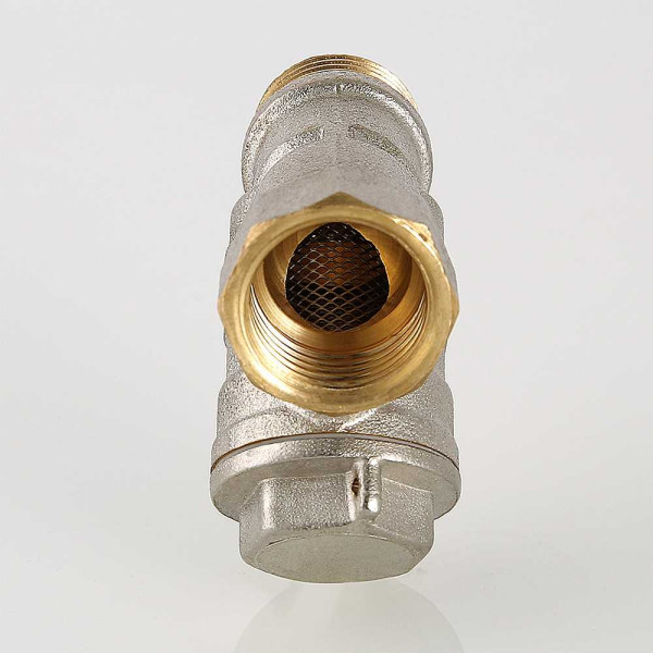 Фильтр косой 1/2" НВ Valtec никель (VT.191.N.04) Фильтр косой 1/2" НВ Valtec никель (VT.191.N.04)