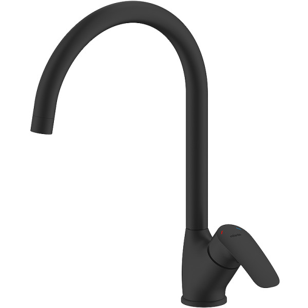 Смеситель для кухни Milardo Rora черный (RORBL0JM05) Смеситель для кухни Milardo Rora черный (RORBL0JM05)