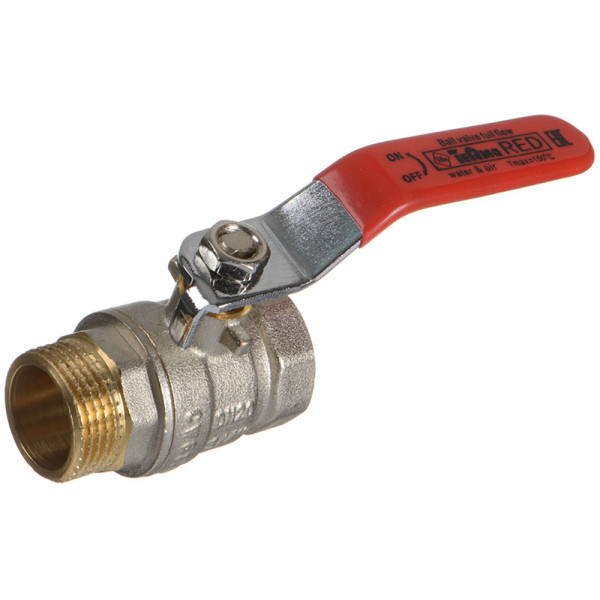 Кран 1" ВН шаровый TeRma RED (красная ручка) (31032) Кран 1" ВН шаровый TeRma RED (красная ручка) (31032)