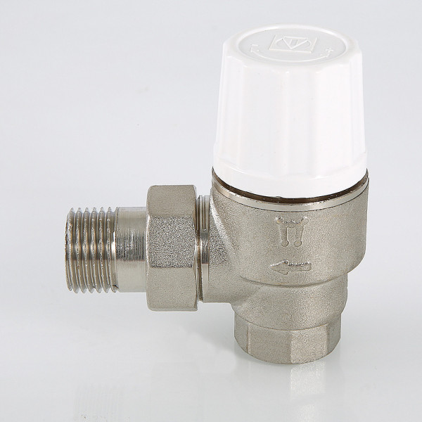 Клапан термостатический угловой 3/4" Valtec VT.033.N (повышенной пропускной способности) (VT.033.N.05)