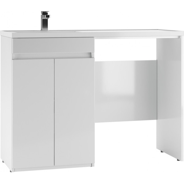 Тумба напольная Magenta 120 лев/прав Норма без ящика Айсберг Домино (DA1659T)