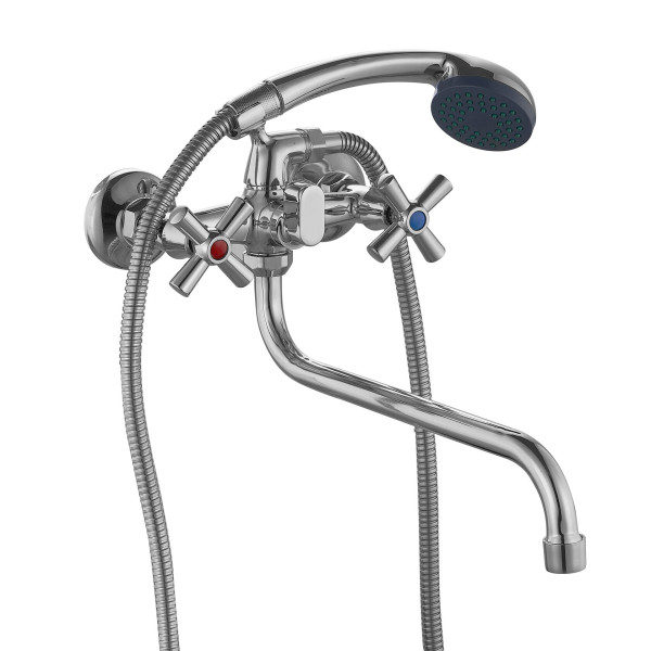Смеситель для ванны и душа Plstart с душевым комплектом хром (PD22313) Смеситель для ванны и душа Plstart с душевым комплектом хром (PD22313)