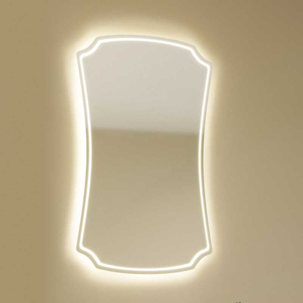 Зеркало Marka One Neoclassic 2 650*30*1000 белое (У52206) Зеркало Marka One Neoclassic 2 650*30*1000 белое (У52206)