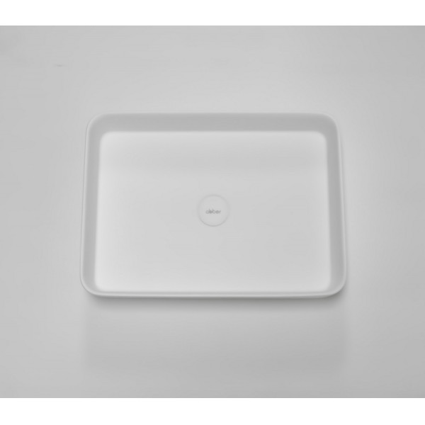 Раковина накладная Stein (белый матовый)