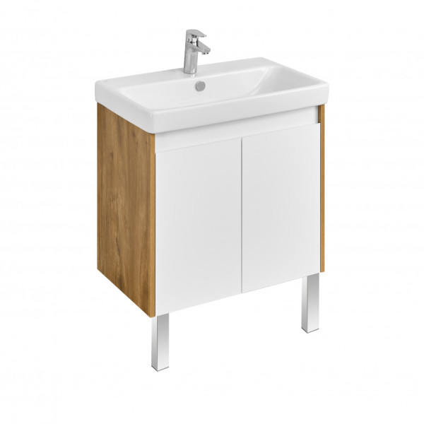 Тумба подвесная Aquaton Сканди 630x427x591 белый, дуб рустикальный (1.A278.9.01S.DZ9.0) Тумба подвесная Aquaton Сканди 630x427x591 белый, дуб рустикальный (1.A278.9.01S.DZ9.0)