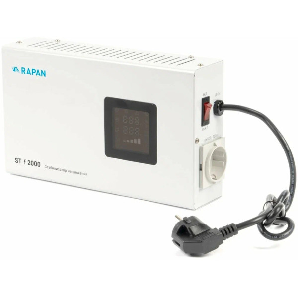 Стабилизатор сетевого напряжения Бастион Rapan ST-2000 (Uвх. 100-260 В) Бастион (8901 Rapan) Стабилизатор сетевого напряжения Бастион Rapan ST-2000 (Uвх. 100-260 В) Бастион (8901 Rapan)