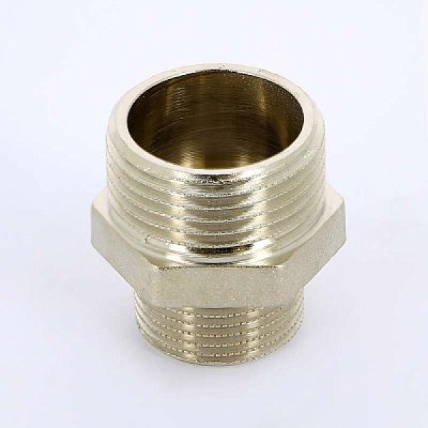 Ниппель переходной 1/2"х1" Uni-Fitt (никель) 600N4200
