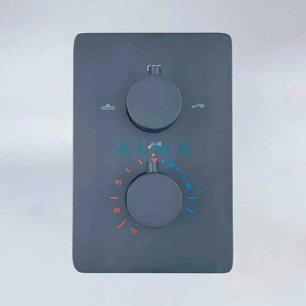 Душевая система ALMAes Weber черная матовая (TVZ-0808) Душевая система ALMAes Weber черная матовая (TVZ-0808)