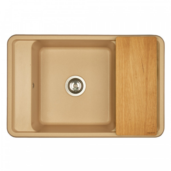 Мойка для кухни врезная Aquaton Беллис 510x780x250 латте (1.A725.0.32B.S26.0) Мойка для кухни врезная Aquaton Беллис 510x780x250 латте (1.A725.0.32B.S26.0)