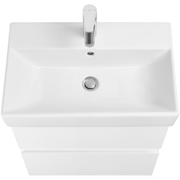 Тумба подвесная Roca Oleta 56,4x37,4x54,8 белый матовый (857639501)