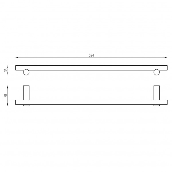 Полотенцедержатель Abber Osten 316 золото брашированное (AA1856BG) Полотенцедержатель Abber Osten 316 золото брашированное (AA1856BG)