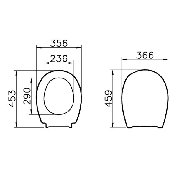 Сиденье для унитаза Vitra Universal (115-003-001)