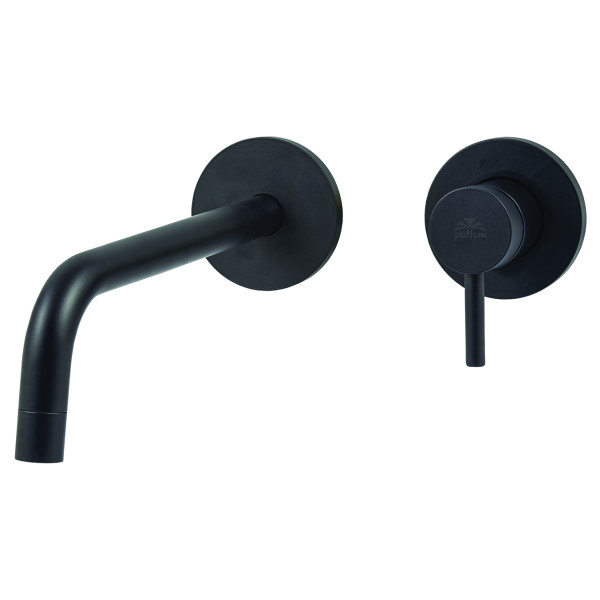 Смеситель для раковины Paffoni Light термостатический, черный (LIG006NO70)