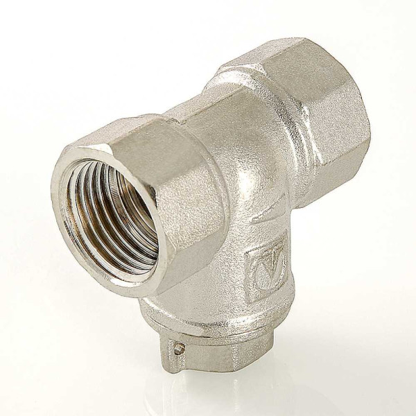 Фильтр прямой 3/4" ВВ мини 300 мкр. Valtec никель (VT.385.N.05)
