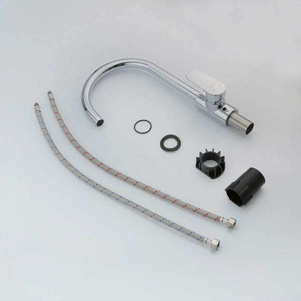 Смеситель для кухни Aquatek Ника хром (AQ1882CR) Смеситель для кухни Aquatek Ника хром (AQ1882CR)