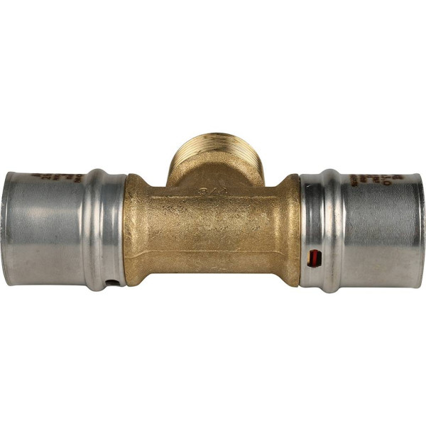 Тройник 26x3/4"Нx26 Stout (пресс) (SFP-0008-263426)