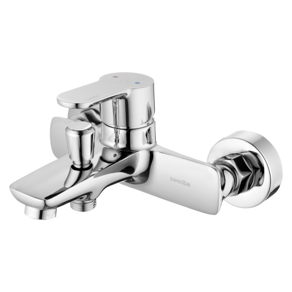 Смеситель для ванны Swedbe Olymp хром (1830) Смеситель для ванны Swedbe Olymp хром (1830)