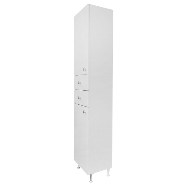 Пенал напольный Loranto Моника 36 36х180х30 левосторонний белый (CS00046816)