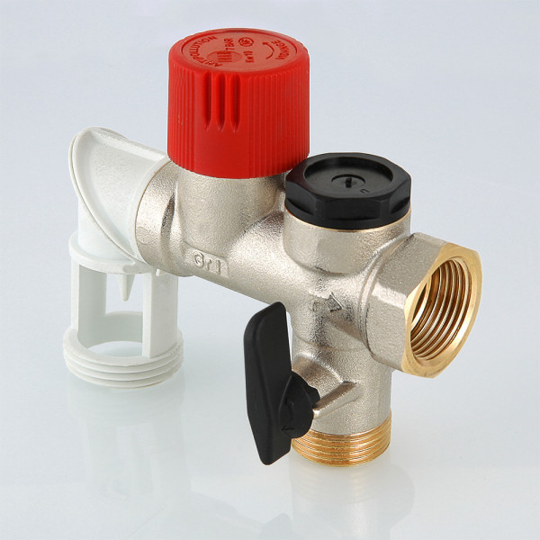 Группа безопасности водонагревателя 1/2" (с сифоном) Valtec (VT.461.N.04 НП)