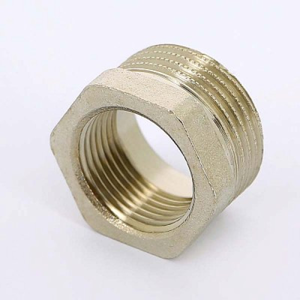 Футорка 3/4"Вх1"Н Uni-Fitt (никель) 604N4300