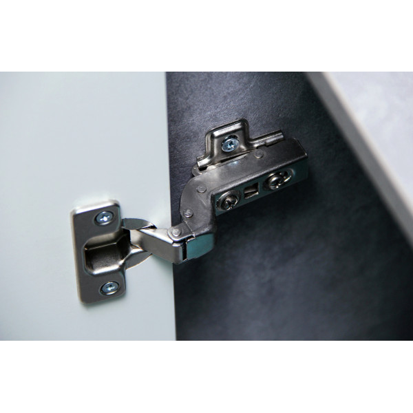 Пенал напольный 40 Loft без ящика универсальный бетон Домино (DL5605P)