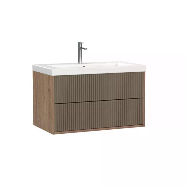 Тумба подвесная Cersanit Classic Ribble 80 для Como 80 коричневая (69280)