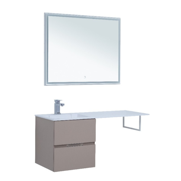 Тумба подвесная Aquanet Алвита 48 480х480х528 2 ящика, капучино (243661)