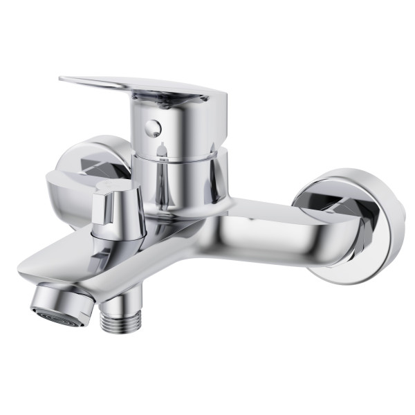 Смеситель для ванны и душа Esko Kaliningrad хром (KG54) Смеситель для ванны и душа Esko Kaliningrad хром (KG54)