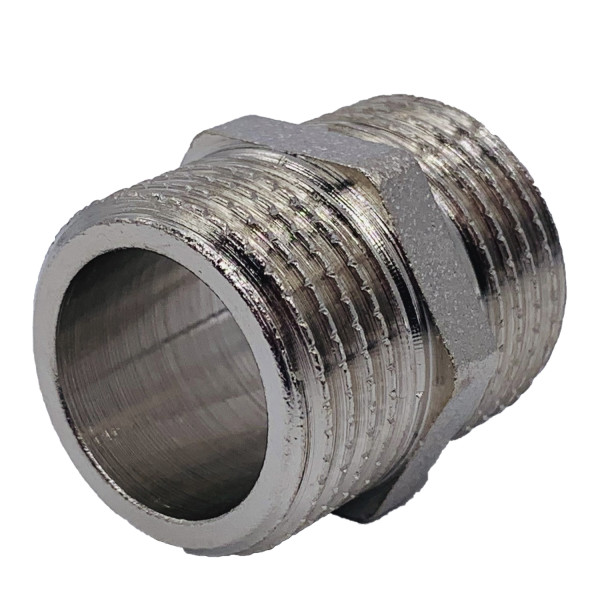 Ниппель 1/2" Tiemme (никель) (1500036 / 1552N000404)